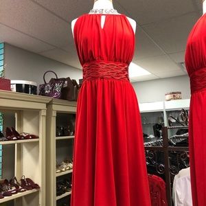 Ashro Dresses - Red Cocktail Dress Size M/L Ashro Dresses - Red Cocktail Dress Size M/L